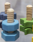 TickiT Rainbow Wooden Nuts & Bolts