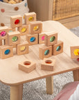 TickiT Wooden Kaleidoscope Blocks – Pack of 20