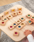 TickiT Wooden Kaleidoscope Blocks – Pack of 20