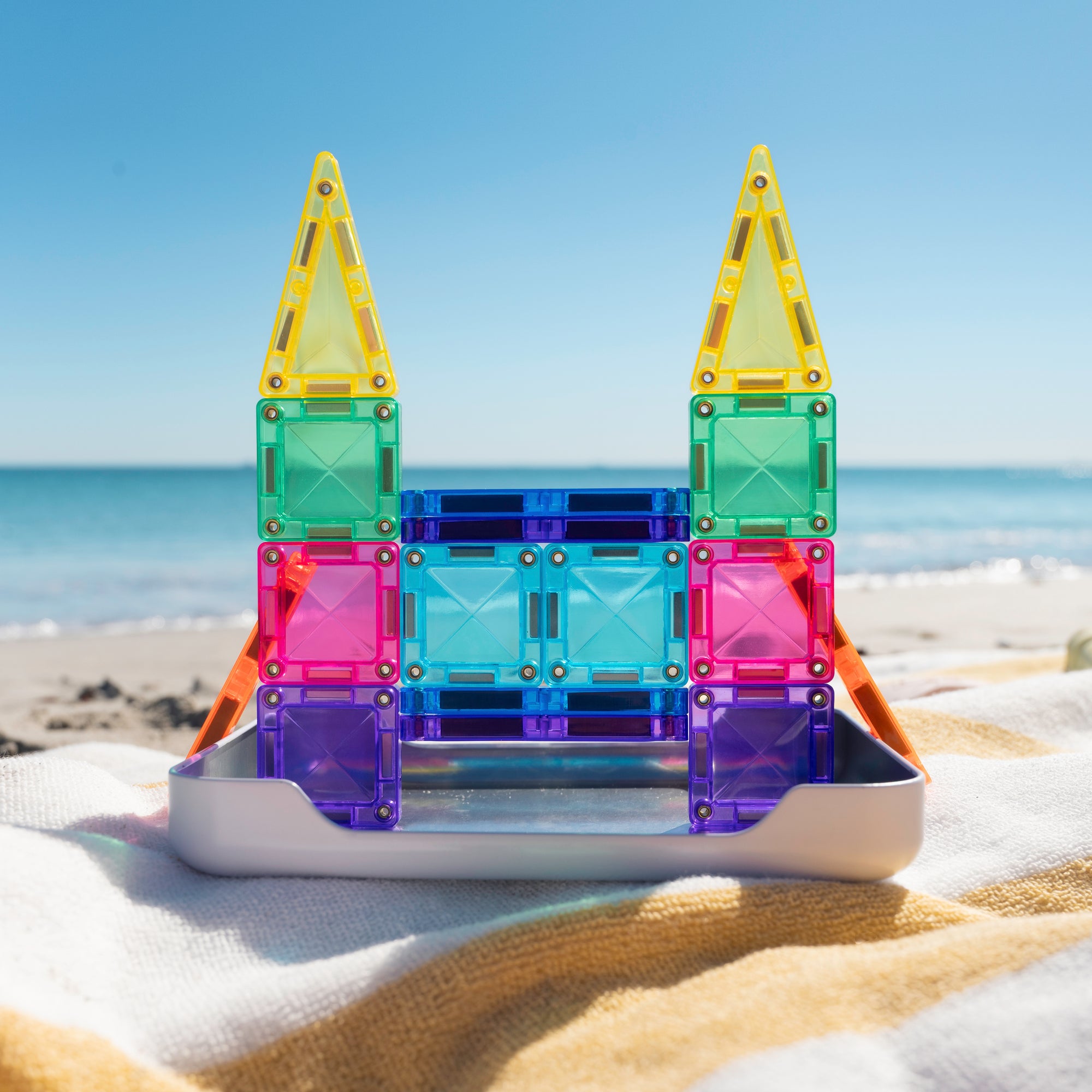 Connetix Magnetic Tiles - Travel Mini Pack 32pc