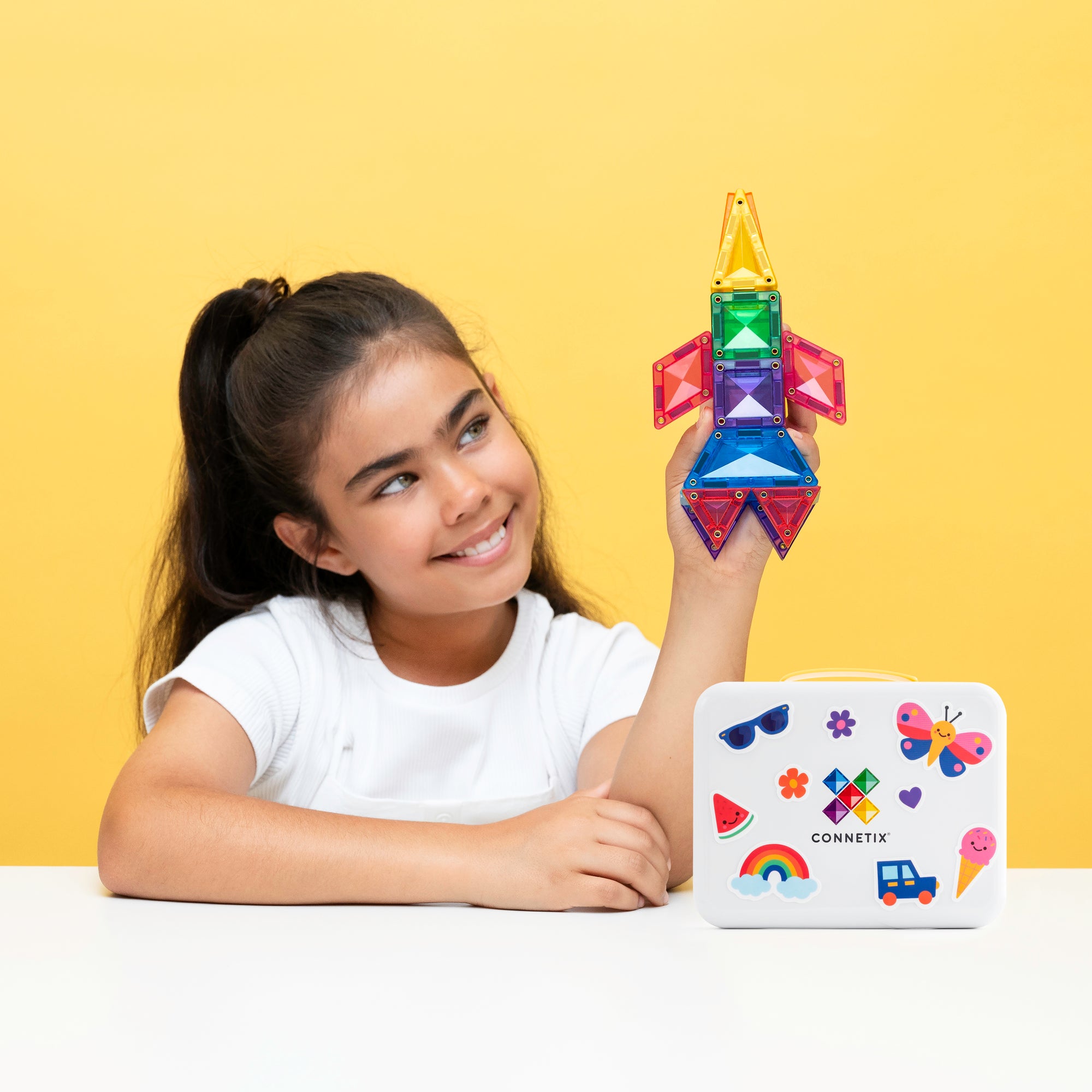 Connetix Magnetic Tiles - Travel Mini Pack 32pc