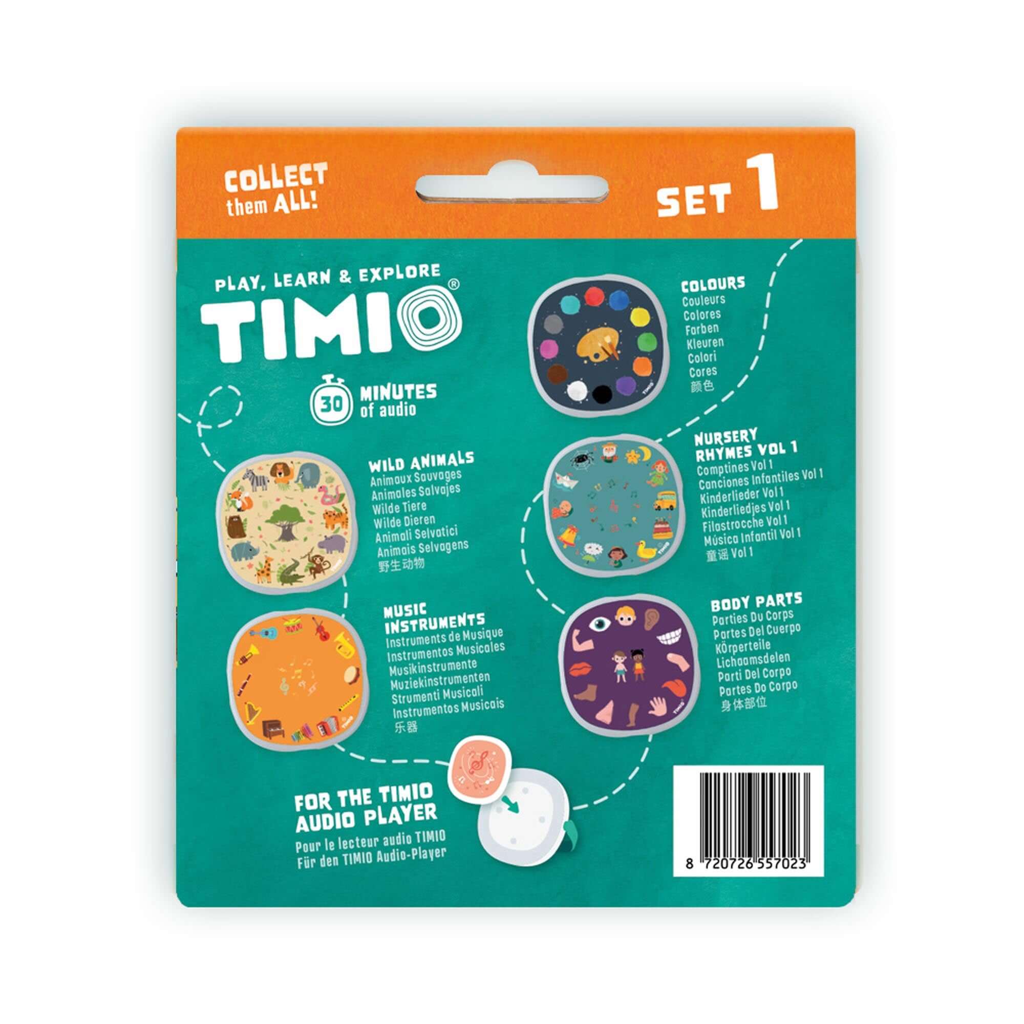 Timio Disc Pack Set 1 - Magnetic Learning Discs – Sāaru