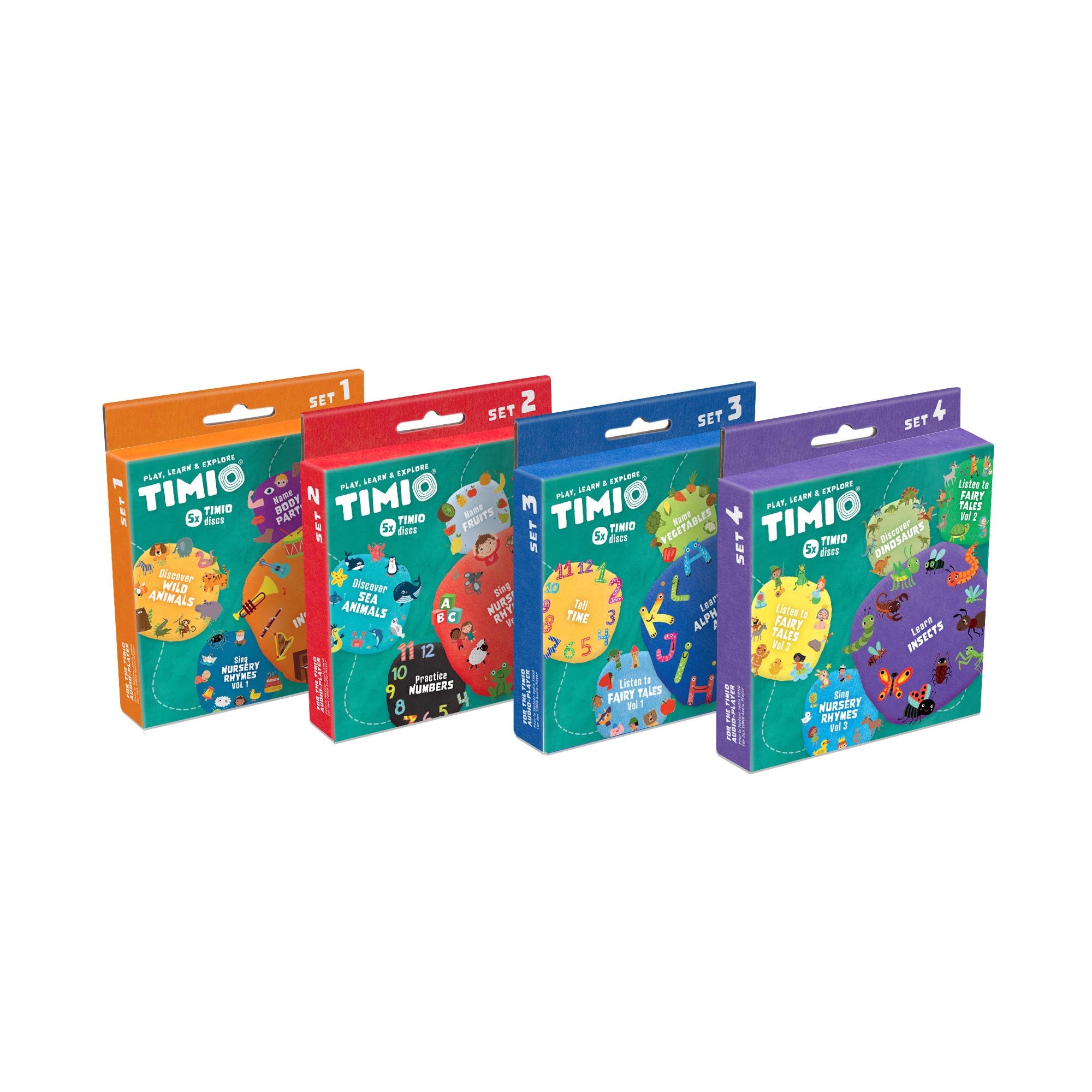 Timio Disc Pack Set 4