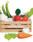 Le Toy Van Harvest Vegetables Wooden Food Crate