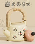 Le Toy Van Vintage Wooden Kettle, perfect for tiny tea parties and imaginative play.