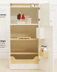 Wooden Fridge Freezer