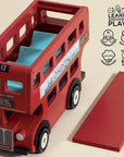 Le Toy Van London houten bus