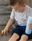IZY Kids Thermos Bottle - Blue Pirates - 350ML