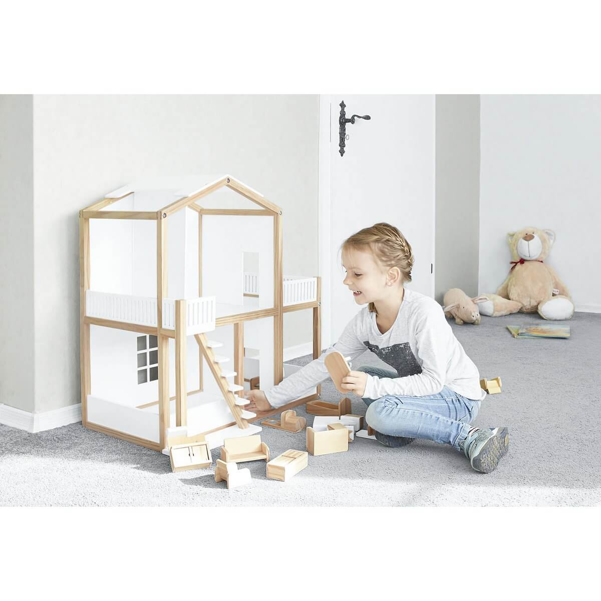 Doll´s house &#39;Ida&#39;, white