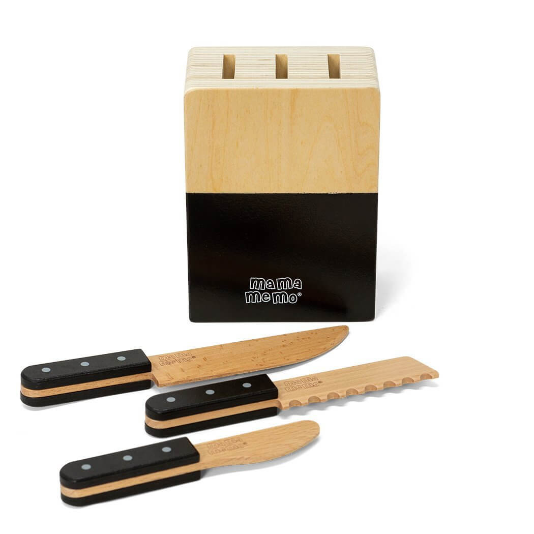 Knife Block with 3 knives