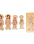 My body puzzle. girl