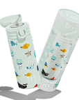 IZY Kids Thermos Bottle - Green Sea-Life - 350ML