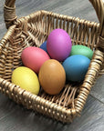 Rainbow Wooden Eggs