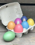 Rainbow Wooden Eggs