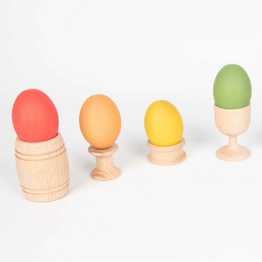 Rainbow Wooden Eggs