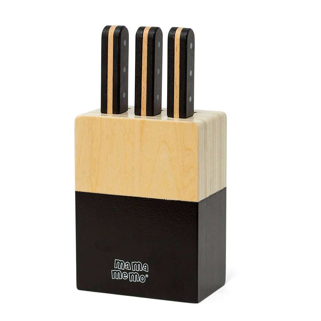 Knife Block with 3 knives