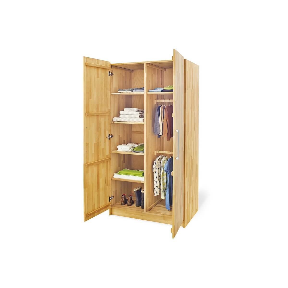 Nursery &#39;Natura&#39; extra wide
3 parts: cot bed, extra wide changing unit, 2-door wardrobe