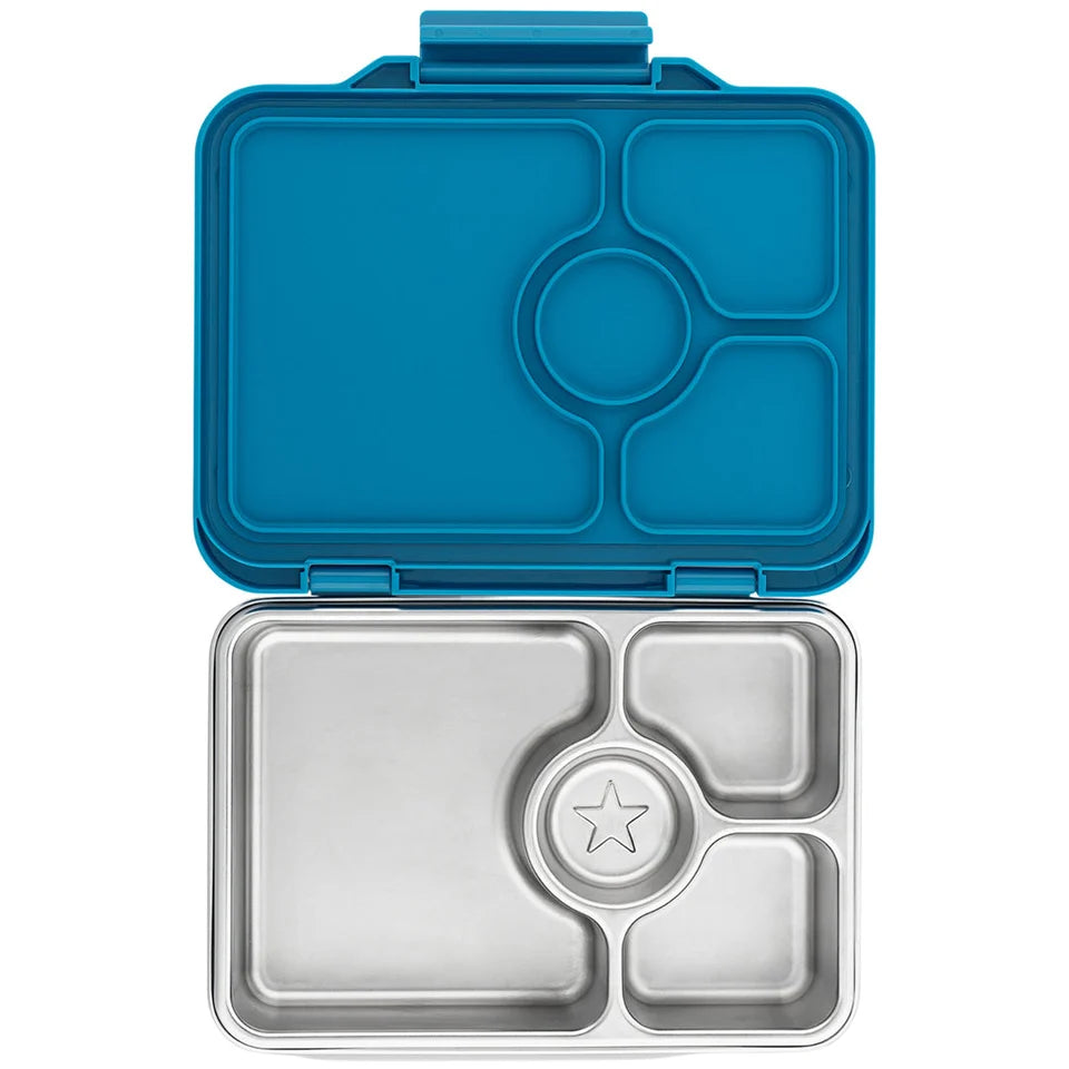 Yumbox Pret RVS – 4 vakken Versailles Roze