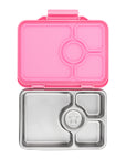 Yumbox Pret Stainless Steel – 4 Sections Versailles Pink